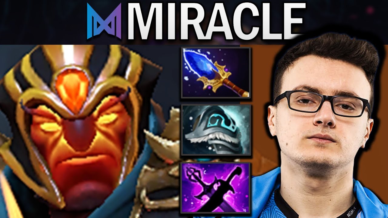 Ember Spirit Dota 2 7.33 Miracle with Shivas and Maelstrom - YouTube