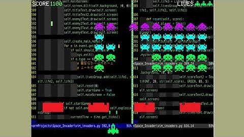 Space Invaders : python pygame