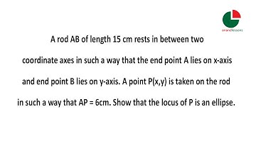 Class 11 Conic Section misc Solution | anandlessons