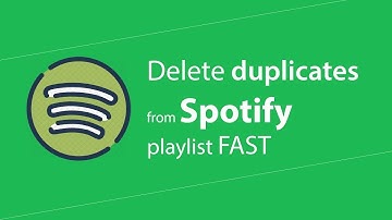 How to remove duplicate tracks from Spotify playlists!