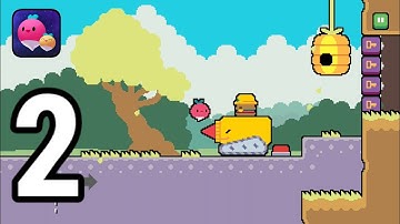 Dadish 2 - Gameplay Walkthrough Part 2 | World 2 - Herbejo Meadow: Levels 11-20 (Android, iOS)