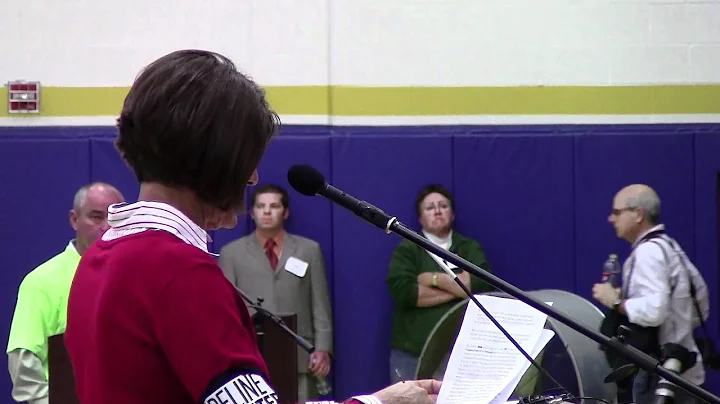 Teri Taylor at Atkinson State Dept Hearing