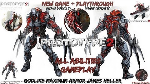 PROTOTYPE 2 (PS5)-New Game+ Insane Story Playthrough (Pt1)-God Mode Max Armor James Heller-5/26/25