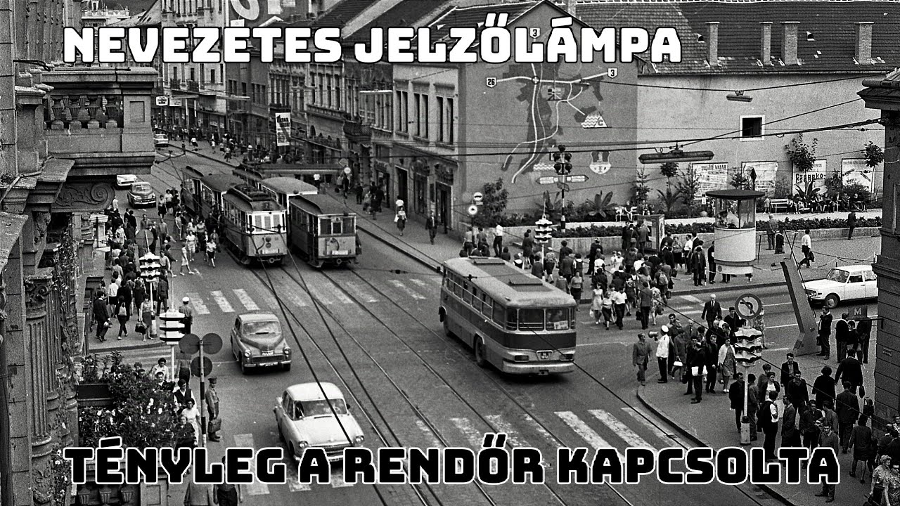 AHOL MÁR A SZEKEREK IDEJÉN DUGÓ VOLT... * 🚦 * Miskolc, Villanyrendőr körbetekintő