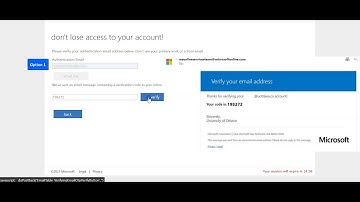 Self-Serve Password Reset enrolment process