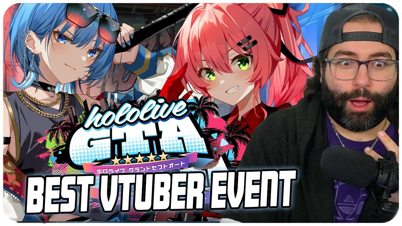 Starting To Watch The Best Vtuber Event Of 2024 - HoloGTA Part 1