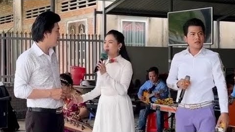 NSƯT Đào Vũ Thanh _ Ns Hồ Minh Đương _ Ns Trịnh Ngọc Huyền lưu diễn tại Tiền Giang 