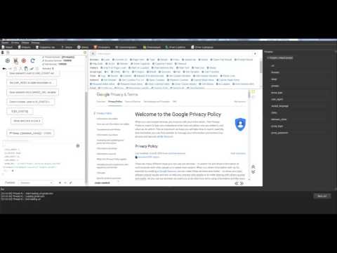 Variable Inspector in BrowserAutomationStudio
