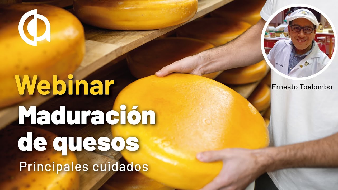 Webinar. Cuidados en la #maduración de #quesos.