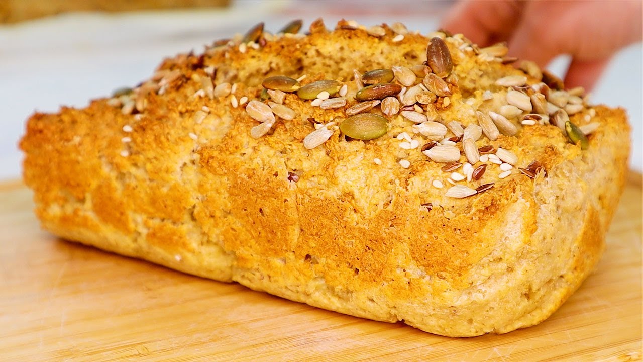 Смешайте овсянку с йогуртом, рецепт самого простого в мире овсяного хлеба 293