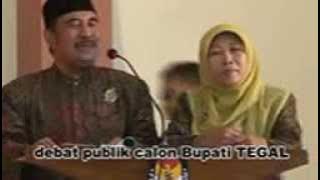 Entus umi (debat publik terbuka ke-5 pasangan calon bupati tegal)