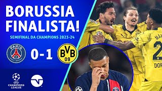 HUMMELS MARCA, BORUSSIA VENCE DE NOVO E ESTÁ NA FINAL DA CHAMPIONS! PSG 0 X 1 B. DORTMUND image