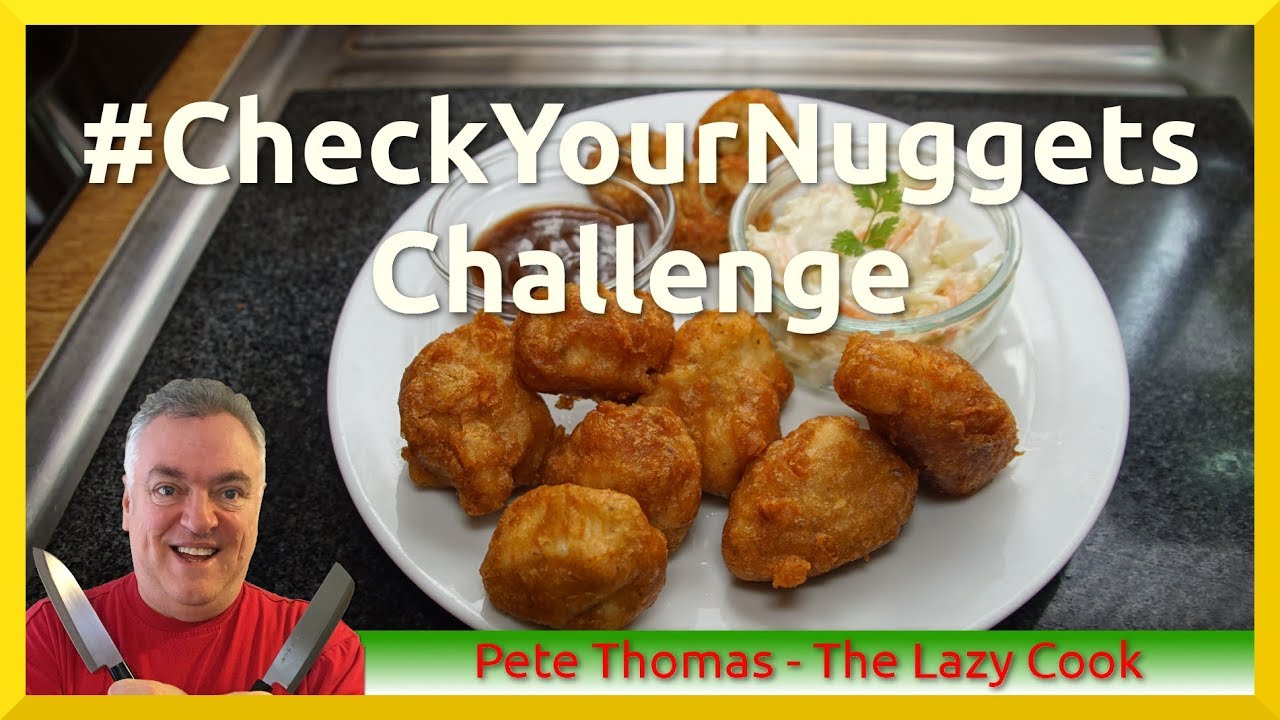 CheckYourNuggets Challenge Beer Batter Chicken Nuggets Deep Fried