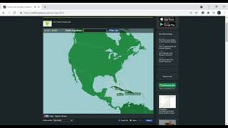 Seterra North and Central America Countries Category Type easy 0 17