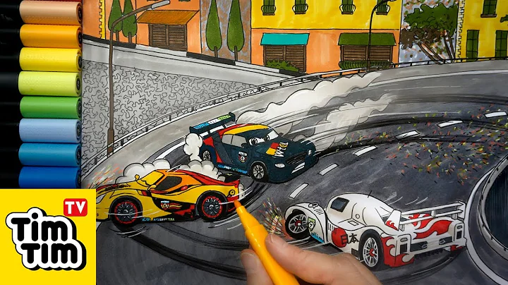 How to draw Max Schnell, Shu & Miguel Crash at Por...