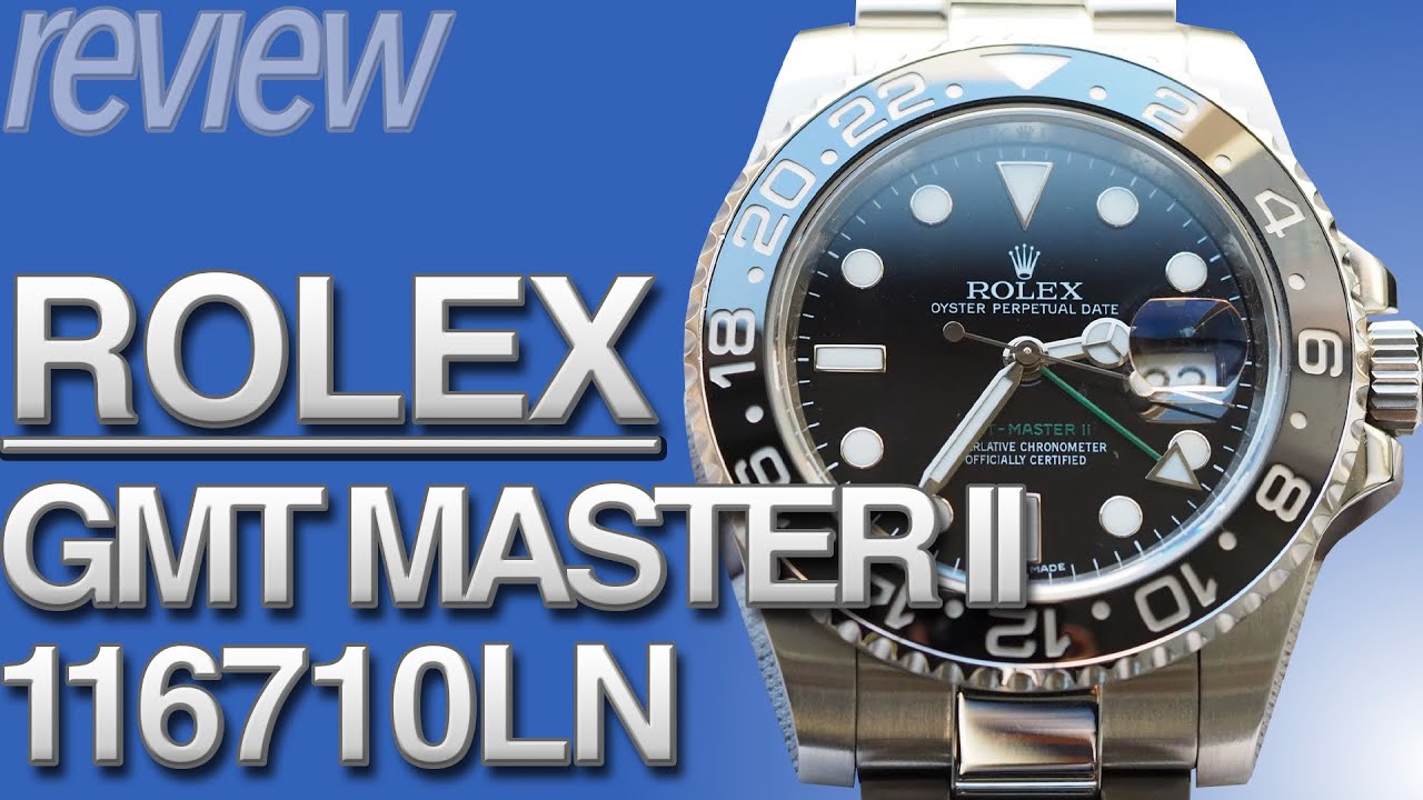 美肌好き Watch Review] Rolex GMT-Master II Ref. 116710LN: The charm of the