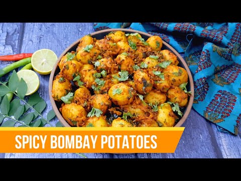 Spicy Bombay Potatoes Recipe Bombay Aloo Easy Indian Potato Recipe 