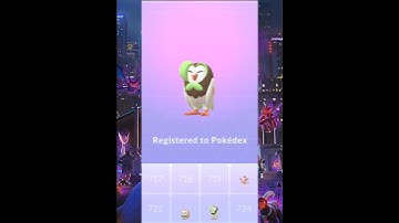 Pokmon Evolution !! Rowlet To Dartrix