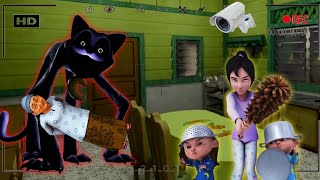 TEREKAM CCTV !!! Nampak Catnap dirumah Upin Ipin Takut - Part. 2