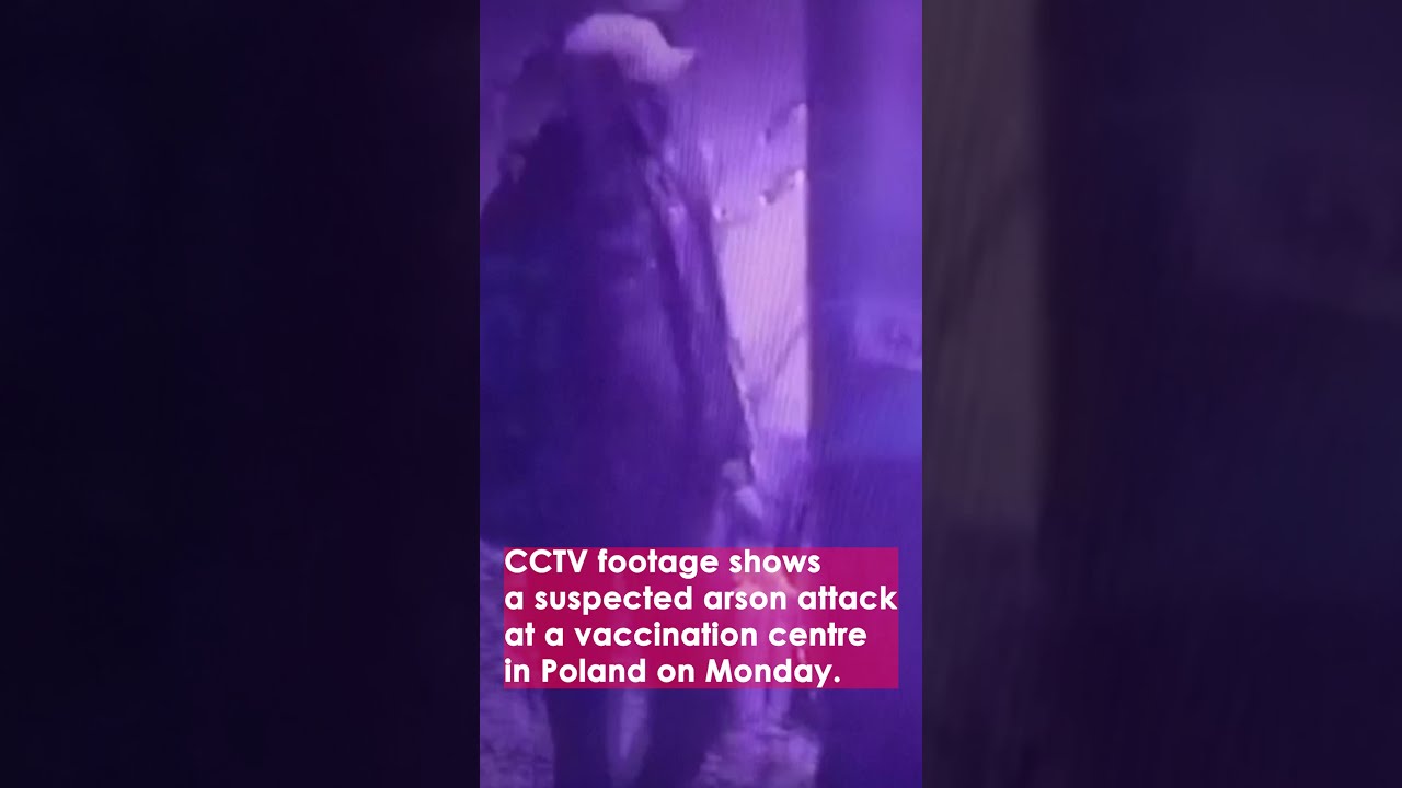 EXPLOSION at Polish Vaccination Centre After Arson Attack