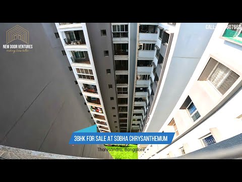 3 BHK for sale at Sobha Chrysanthemum Thanisandra Bangalore