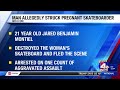 Man jailed for allegedly striking pregnant skateboarder with vehicle