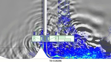 Space Launch System SLS Scale Model Acoustic Test CFD Simulation #3 2014 (SC14)