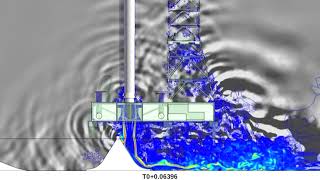 Space Launch System SLS Scale Model Acoustic Test CFD Simulation #3 2014 (SC14)