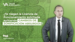 Cambios de Zonificación que constituyen Barrera Burocrática