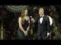 "She was the main ingredient" | Linda Noskova Champion's Dinner Speech | Wimbledon 2026