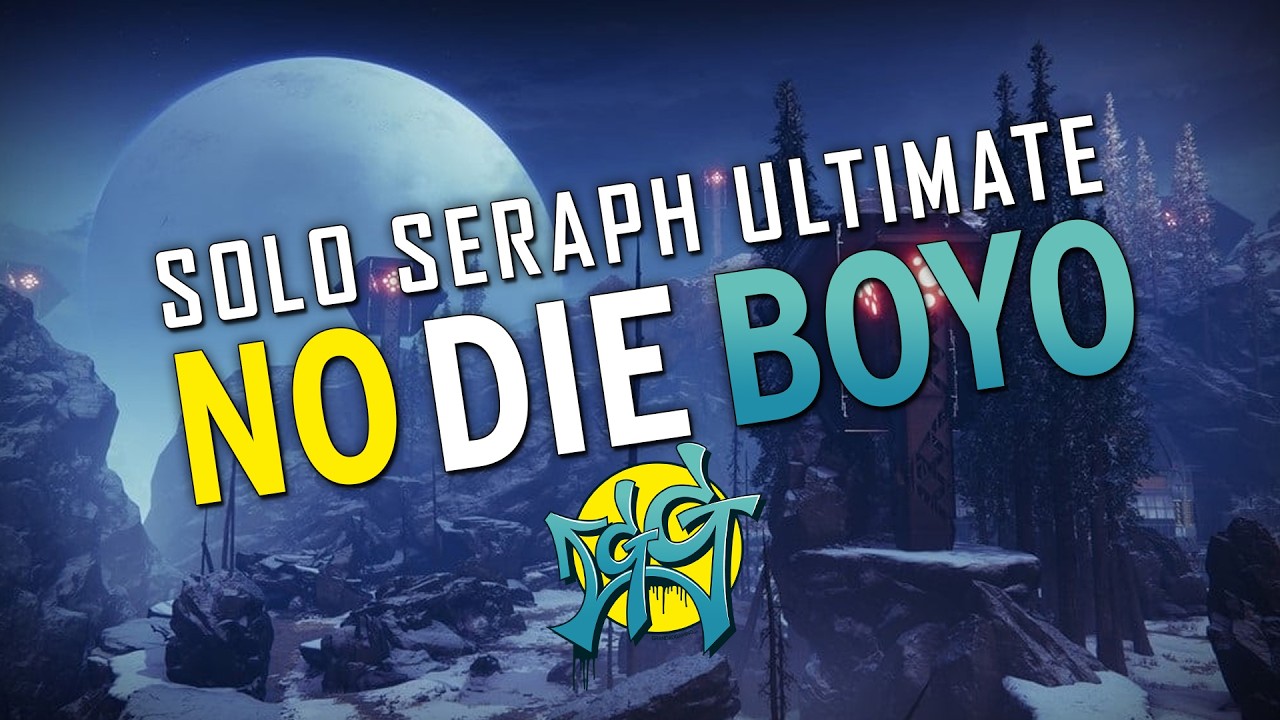 SOLO SERAPH SHIELD ULTIMATE - OLD MAN FREEZES THE WORLD TO WIN #Destiny2 #SoloSeraphShield