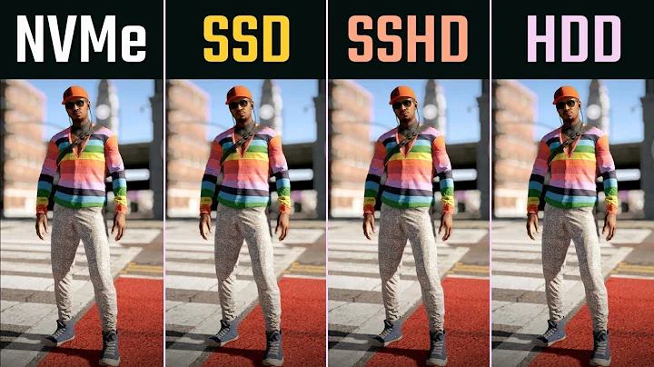 M 2 NVME vs SSD vs SSHD vs HDD Game Loadin