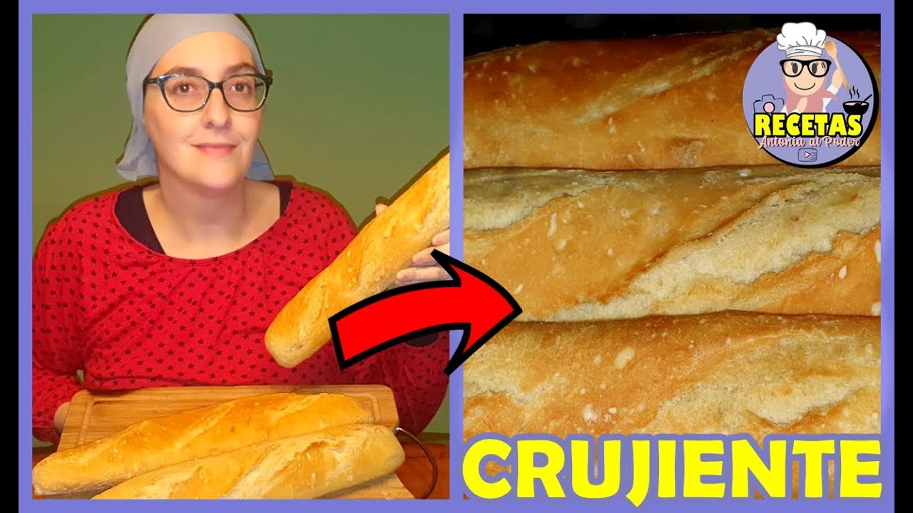PAN DE BARRA!!! PASO A PASO | PAN BAGUETTE