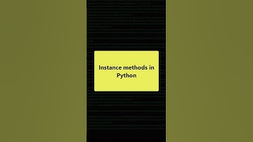 Instance method in Python #pythonshot #python3 #python #shorts #short #coding #code #function