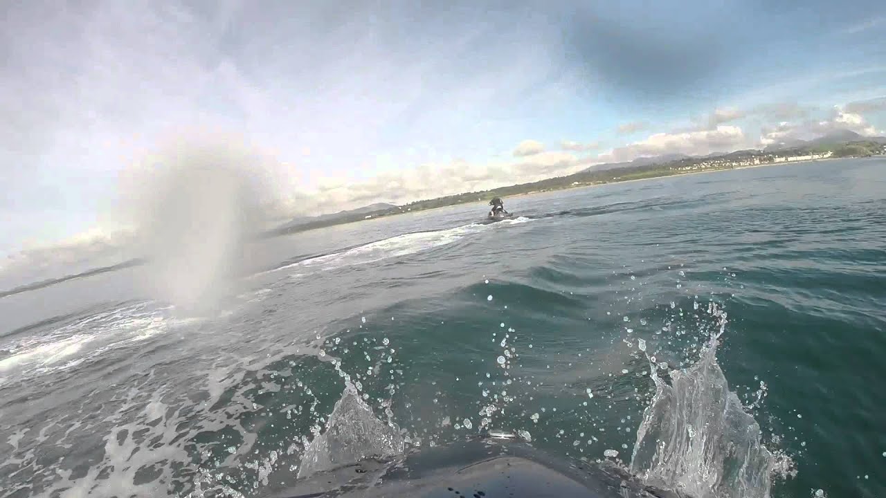 Jet Skiing Black Rock Sands Porthmadog 18th and 19/09/2015 - YouTube