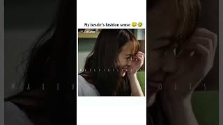 My bestie's fashion sence 🤣😅// The Lover romantic scenes ✨// #shortsfeed #fyp