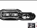 BMW F800GS LED Headlight 110W Projector Spotlight Review | Super Bright Upgrade!