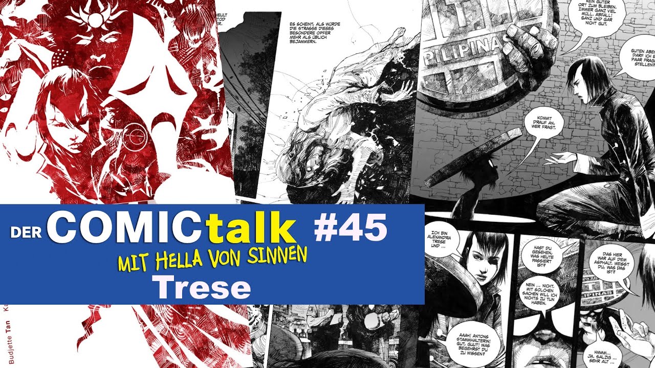 Trese bei DER COMICtalk 45