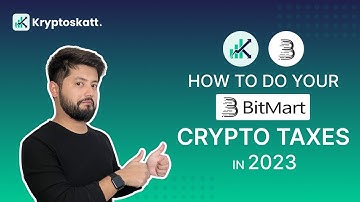 How To Do Your BitMart Crypto Taxes in 2023 Stress-free With Kryptos
