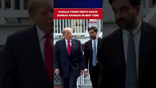 US President Donald Trump Meets Mayor Zohran Mamdani In New York | Watch #shorts