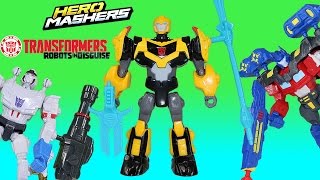 Transformers Hero Masher Bumblebee Robots In Disguise Help Optimus Prime