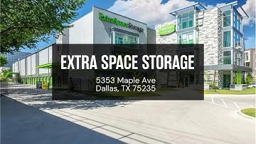 Storage Units in Dallas, TX on Maple Ave | Extra Space Storage