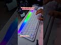 A little motivation from the Leobog Hi65 #asmrtyping #asmrkeyboard #customkeyboard #typing