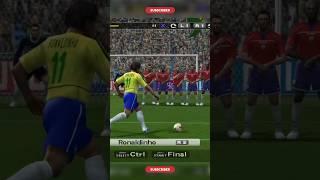 RONALDINHO R10 SCORING INSANE FREE KICK ON PS2 - Pure Nostalgia!