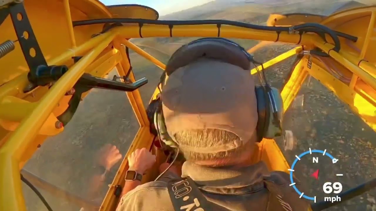 Flying in my backyard.