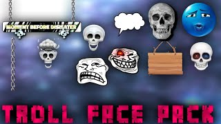 Troll Face Editing Pack Png