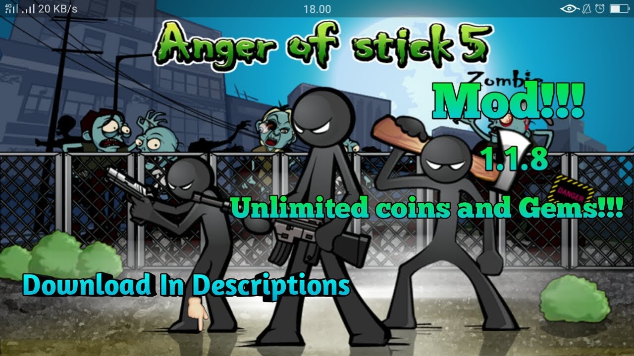 Anger Of Stick 5 [Mod] {Download in descriptions} 1.1.8 YouTube