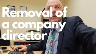 How to remove a company director-removal of a company director in Irish law