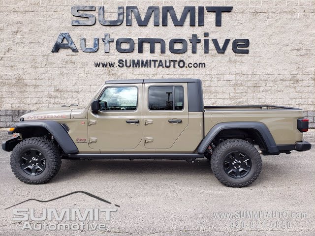 2020 JEEP GLADIATOR MOJAVE FIRST LOOK 4 DOOR GATOR GREEN CLEARCOAT