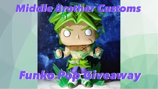 Custom Funko Pop Giveaway from The Middle Brother Customs